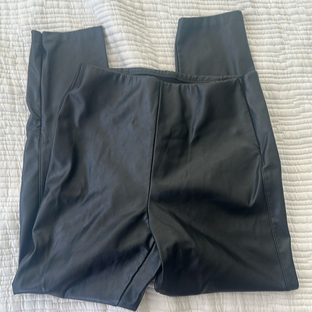 Faux Leather Pants